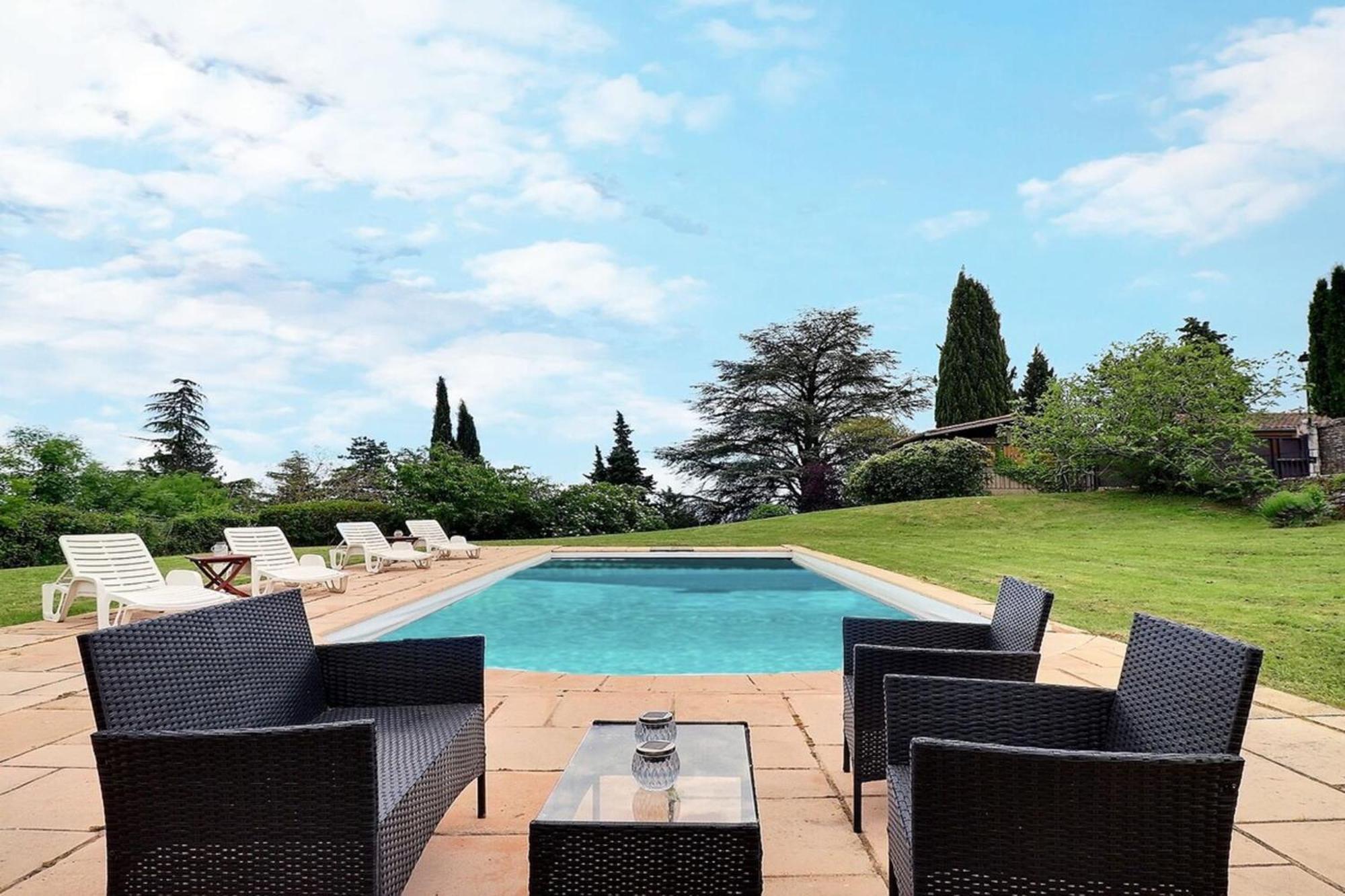Saint-Fortunat - Authentic Home With Pool - Saint-Didier-Au-Mont-D'Or Exteriör bild