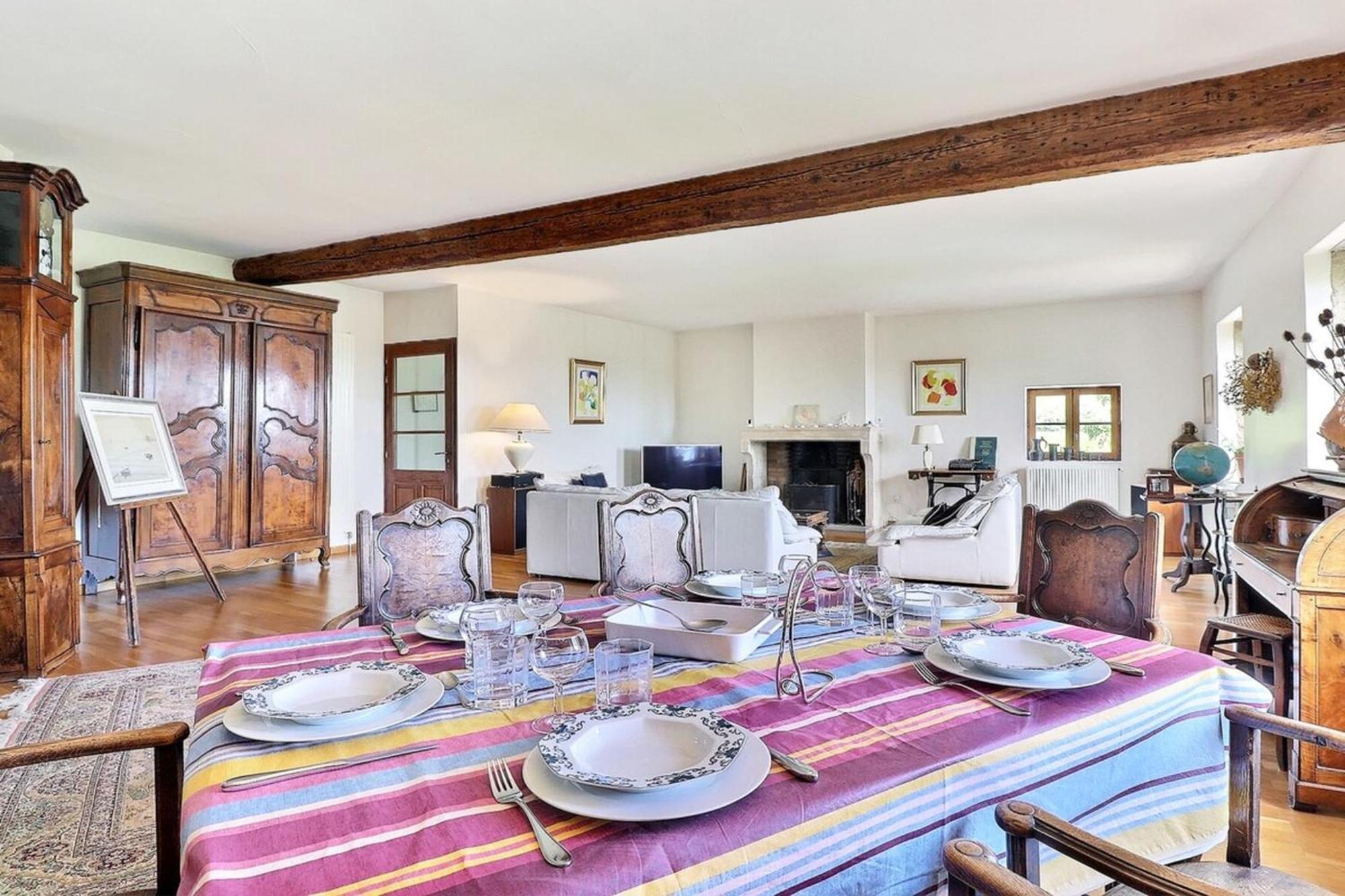 Saint-Fortunat - Authentic Home With Pool - Saint-Didier-Au-Mont-D'Or Exteriör bild