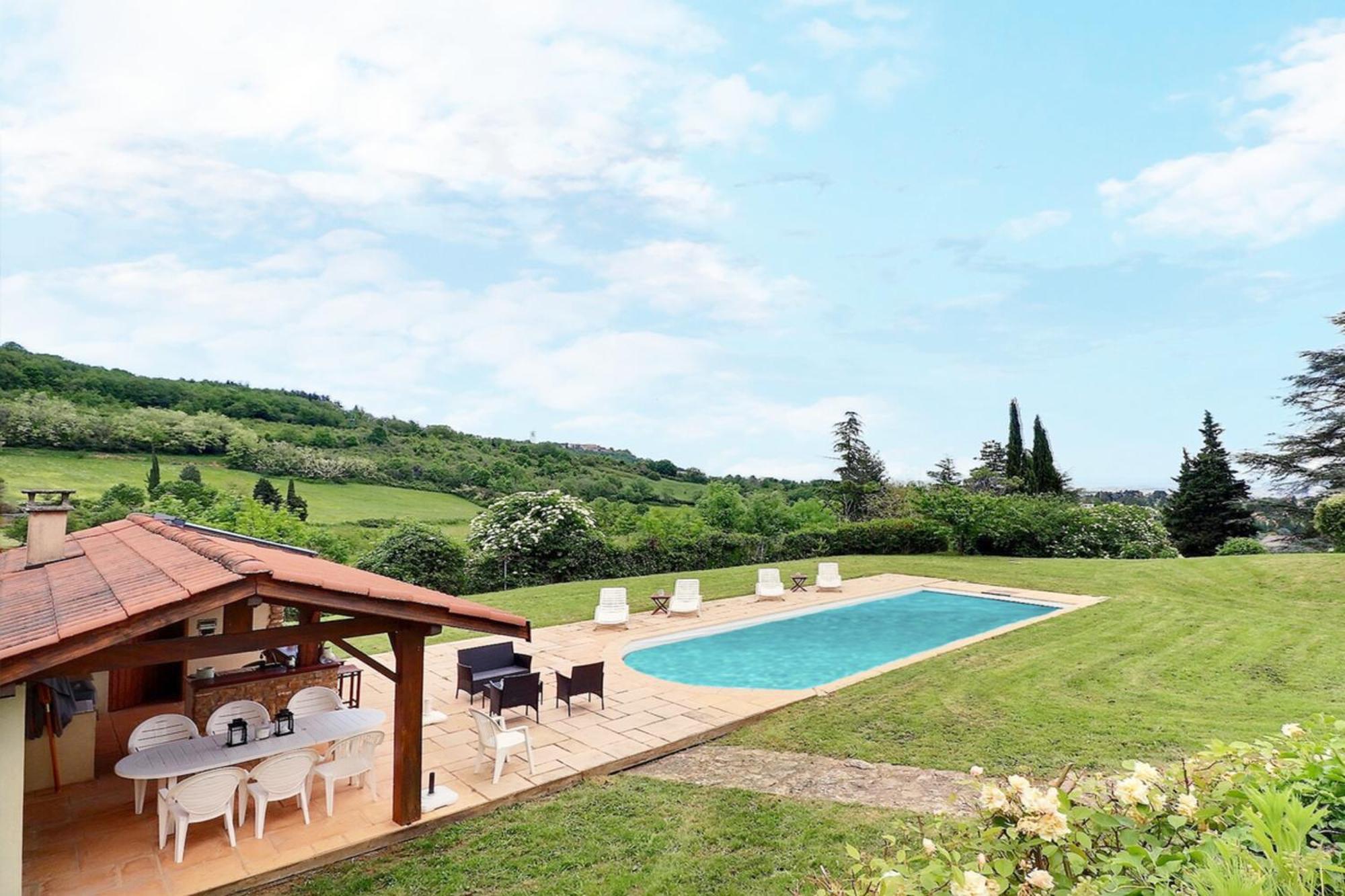 Saint-Fortunat - Authentic Home With Pool - Saint-Didier-Au-Mont-D'Or Exteriör bild